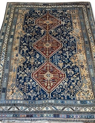 Lot 144 - Persian Style Qashqai Wool Carpet, 240 x 324 cm.