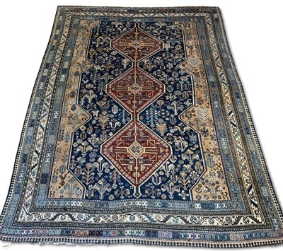 Lot 144 - Persian Style Qashqai Wool Carpet, 240 x 324 cm.