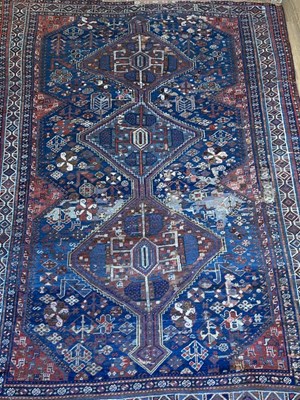 Lot 147 - Persian Shiraz Tribal Style Carpet, 211 x 290 cm.
