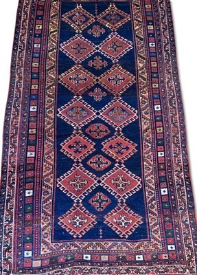 Lot 146 - Persian Style Tribal Wool Floor Rug, 145 x 283 cm.