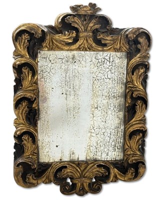Lot 110 - Continental Baroque Style Wall Mirror.