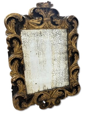 Lot 110 - Continental Baroque Style Wall Mirror.