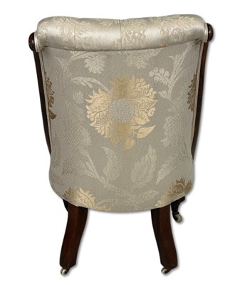 Lot 107 - Victorian Mahogany Bedroom Chair.