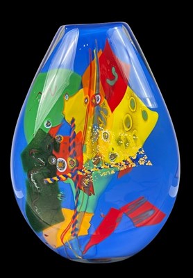 Lot 151 - Jan Erik Ritzman b. 1943, Studio Glass Vase.