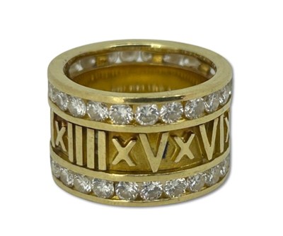 Lot 247 - Diamond Set Wedding Ring.