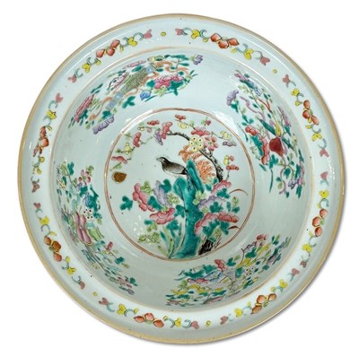 Lot 192 - Chinese Famille Rose Bowl.