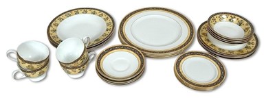 Lot 104 - Wedgwood Bone China Part Dinner Set, 28pcs.