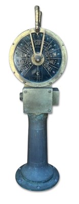 Lot 139 - Ships Telegraph Bridge Engine Control Station.