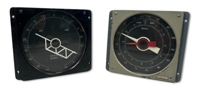 Lot 116 - Vintage Marine Ship Instruments, 2pcs.