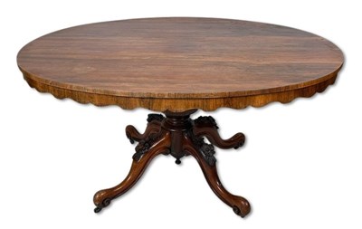 Lot 78 - Victorian Loo Tilt-Top Table.