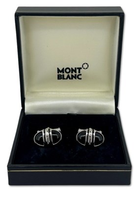 Lot 224 - Mont Blanc Cufflinks.
