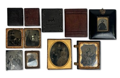 Lot 122 - Collection of Victorian Daguerreotype Photographs, 11pcs.