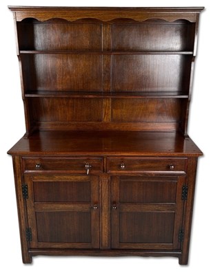 Lot 83 - Mid-Century Jarrah Kitchen Dresser.