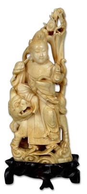 Lot 175 - Chinese Carved Ivory Figure Group.