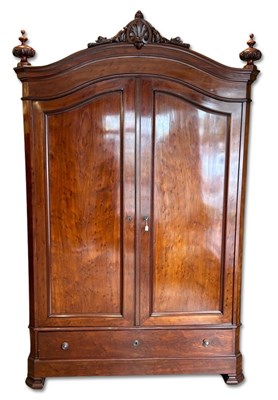 Lot 67 - Continental Mahogany Armoire