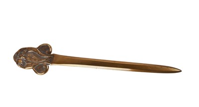 Lot 337 - Linton Brass Paper Knife.