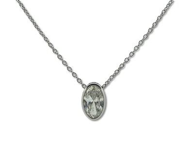 Lot 283 - Diamond Necklace.