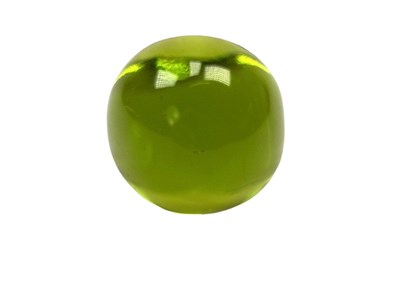 Lot 26 - Lalique Sixties Green Glass Ring.